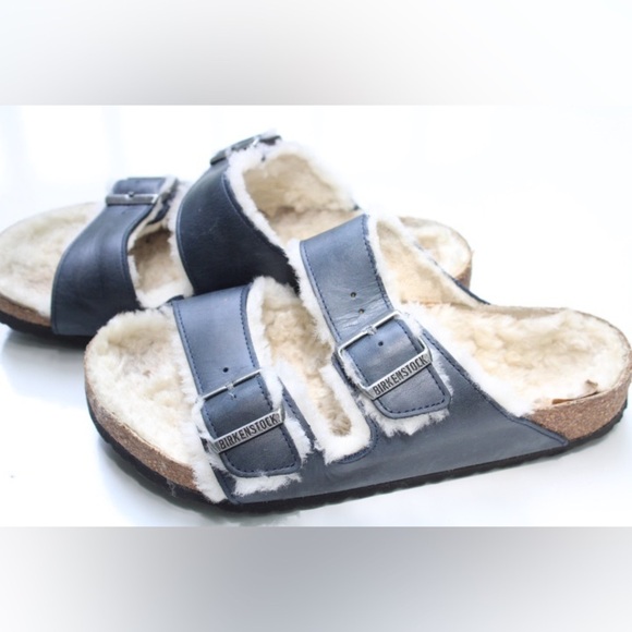 Birkenstock Arizona Shearling sandals - Picture 13 of 16